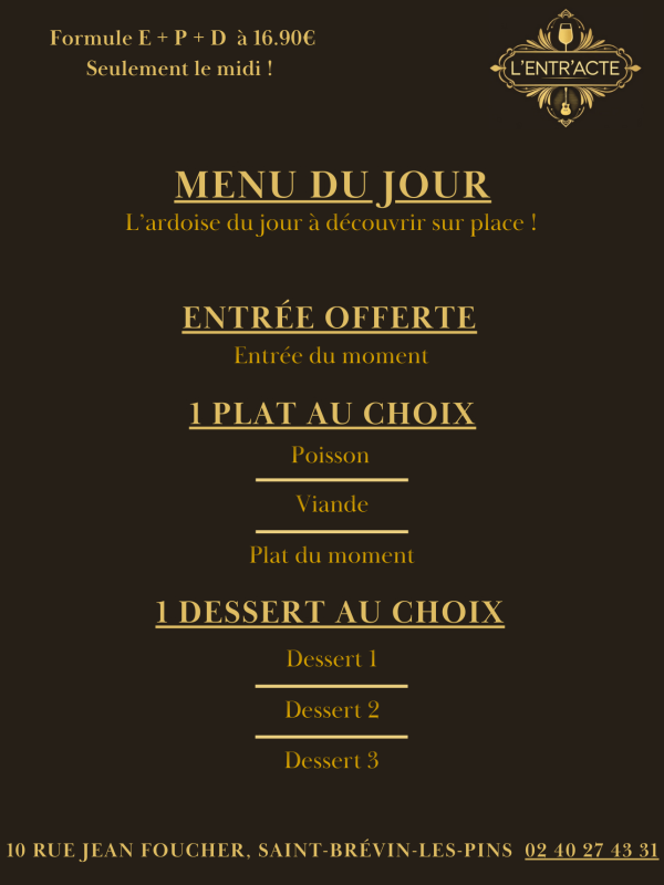 Menu général (2)